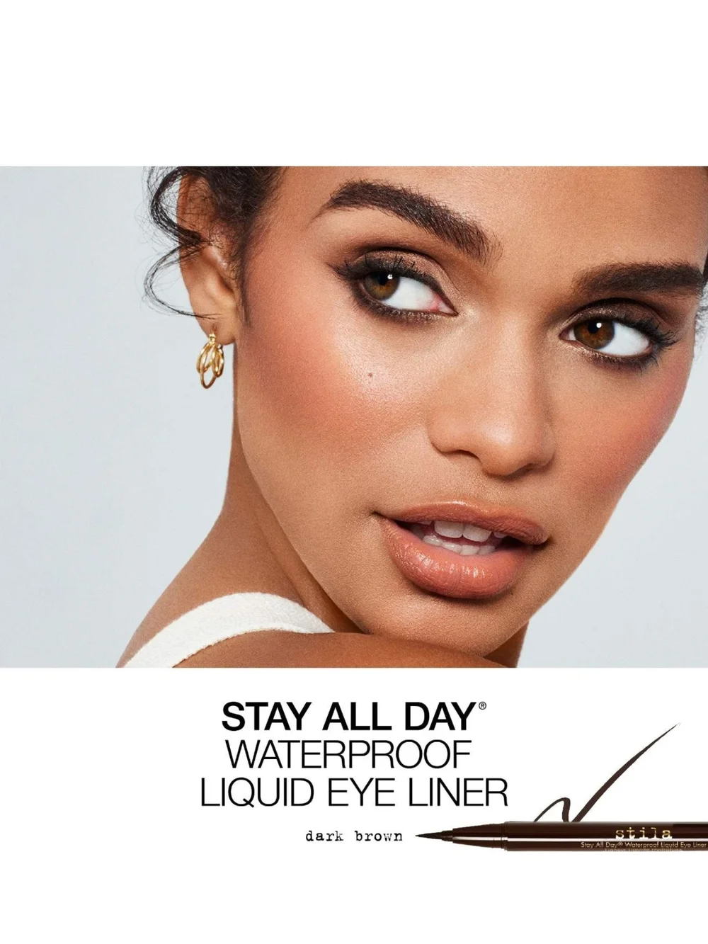 Stila Waterproof Liquid Eye Liner Dark Brown BNIB✨FREE GIFT WITH ANY PURCHASE ✨